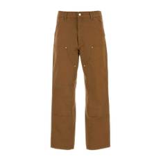 Carhartt Wip, Byxor , Herr, W29, Bomull, Double Knee Biscuit Bomullsbyxor
