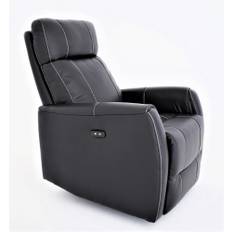 Enjoy Elof elektrisk Recliner - Svart Ecoläder