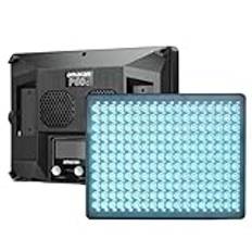 Aputure Amaran P60C RGBWW fullfärgs videoljus LED-panel, CRI95+ TLCI 96+ 2500-7500K 60W, stöder G/M±justerbar, Sidus Link App-kontroll, AC/DC-strömförsörjning, inbyggda 10 ljuseffekter