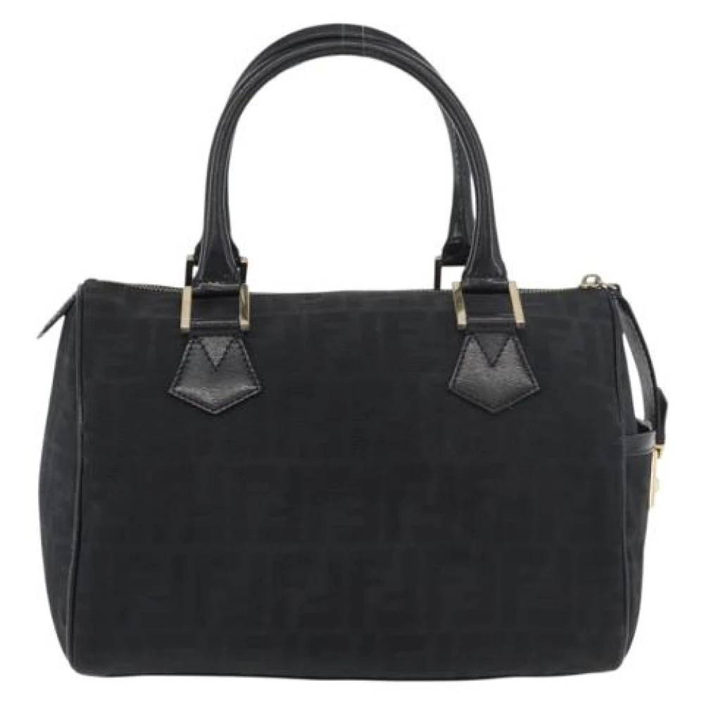 Fendi Vintage Pre-owned Vintage Håndtaske - Vintage - Dame - Sort - ONE SIZE - Læder