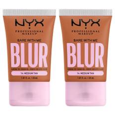 2st NYX Professional Makeup Bare With Me Blur Tint Foundation 14 Medium Tan - 30 ml