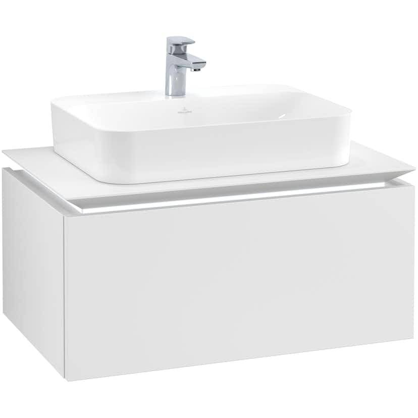 Tvättställsskåp Villeroy & Boch Legato Kompakt med 1 Låda för Ytmonterat Tvättställ från Finion & Memento