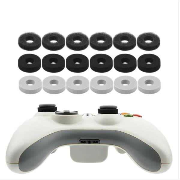 Joy-Con joysticklock kompatibelt med Nintendo Switch - förbättrad precision för spelande, EVA multicolor grepp, pack om 18