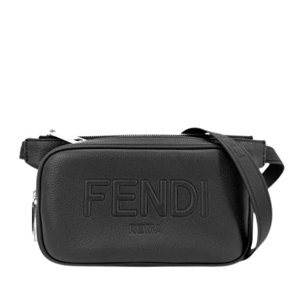 Fendi Vintage Pre-owned Vintage Belt Bag - Vintage - Dame - Sort - ONE SIZE - Læder