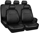 FROON Sätesöverdrag bil bilsätesöverdrag universal set för Dodge RAM 1500/RAM 1500 Crew CAB/RAM 1500 Standard CAB biltillbehör, svart