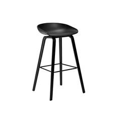 HAY About a Stool (AAS 32) Sort Eg - Sort - H:75cm