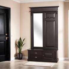Hatthylla Lovis Svart 120x41x210cm