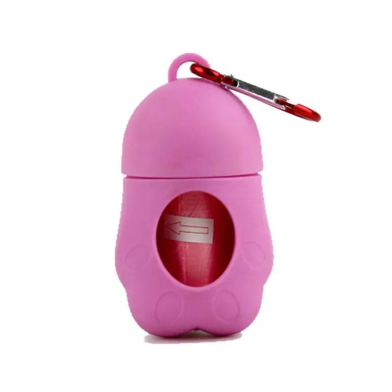 Portable Dog Poop Bag Dispenser - Pink / Poop Dispenser (Poop Dispenser)