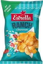 Chips Ranch & Sourcream 160 g Estrella