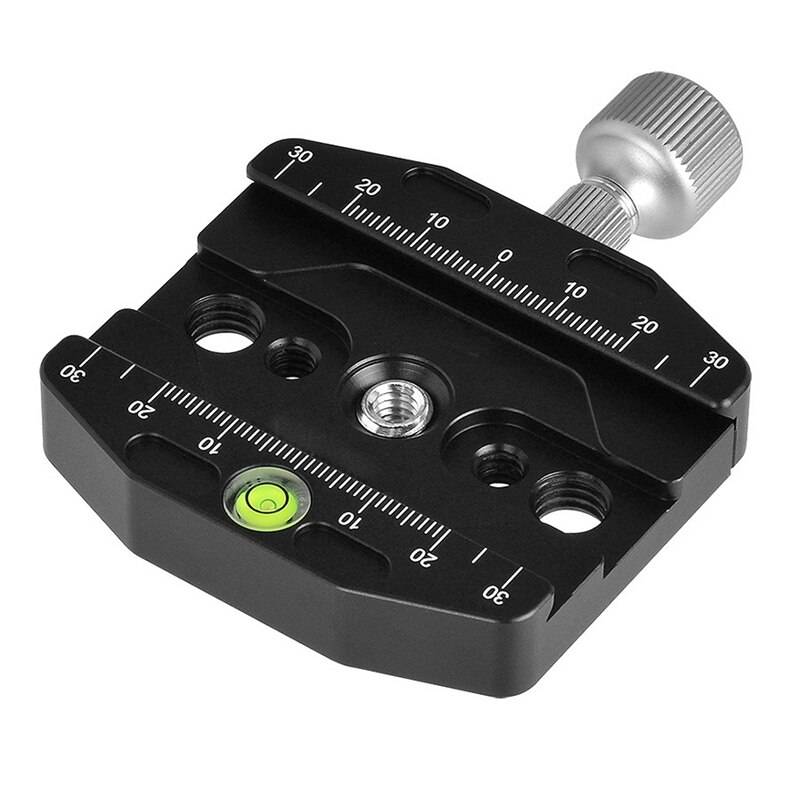 CL-70N QR-platta Aluminium m/ Vattenpass