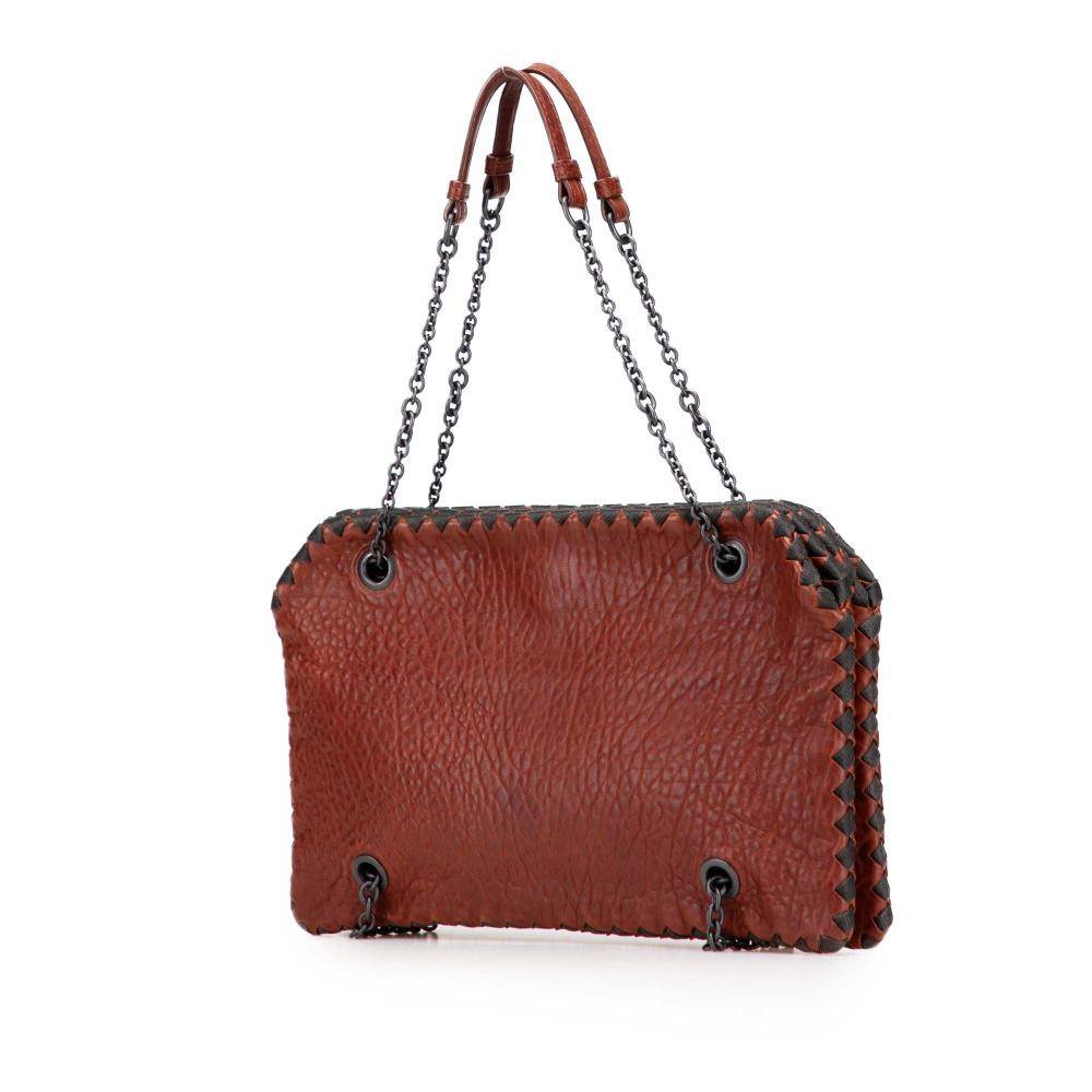 Bottega Veneta Vintage Bottega Veneta Shoulder Bag L 19cm x W 30.50cm x D 2.50cm - Skuldertasker hos Magasin