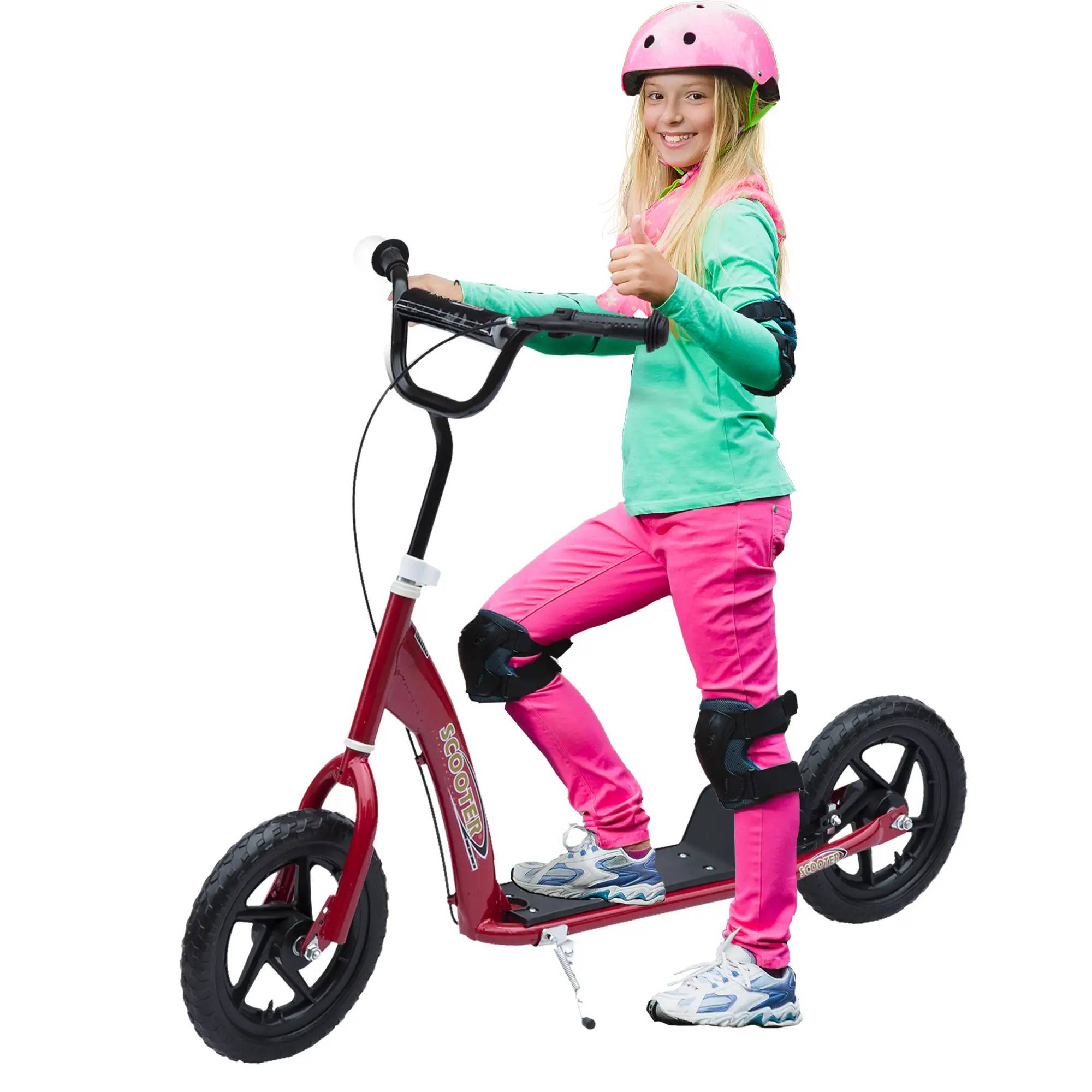 Sparkcykel höjdjusterbar 12 tum röd