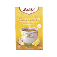 Te Ginger Lemon 17 påsar Yogi Tea