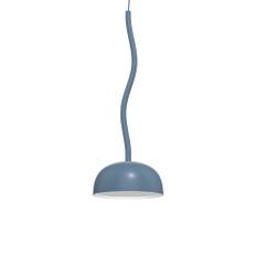 Curve Pendel - 3 strl. | alt. färgval | Ø Skärm: Ø=150 mm | Färg/Material: Duvblå - Metallskärm