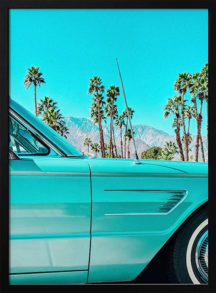 Teal Thunderbird in Palm Springs - 50x70 cm / 20x28″