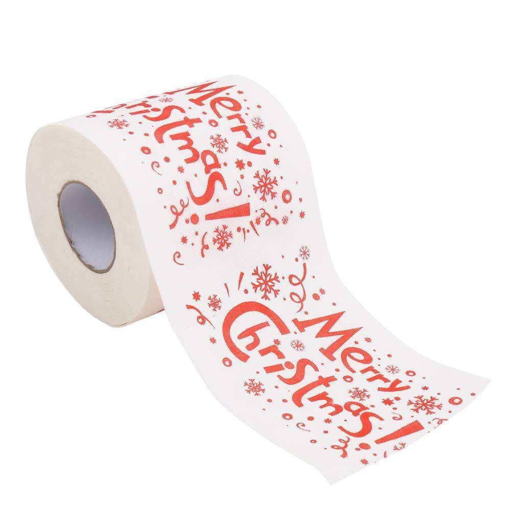 Toalettpapper med Julmotiv - Merry Christmas