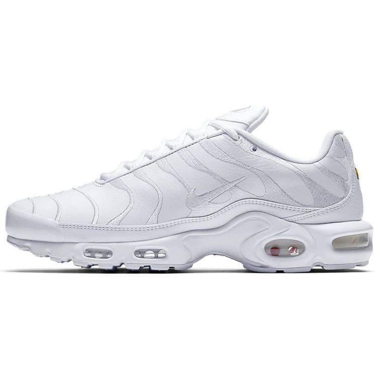 Nike Air Max Plus TN Triple White Herr Sneakers Vit-Vit AJ2029-100 cm
