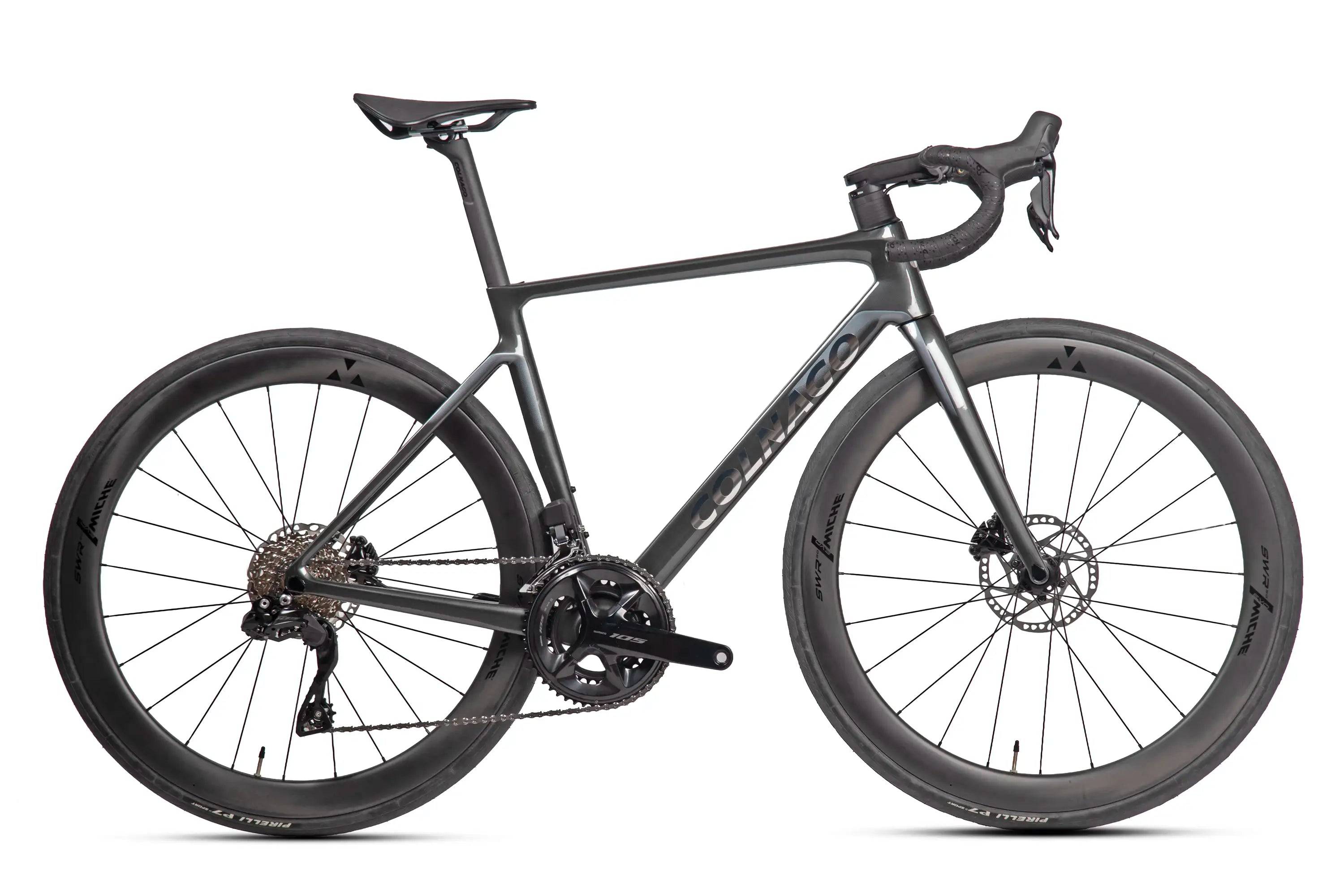 Colnago V4 2026 - Shimano 105 Di2 2x12sp - Miche SWR50 Carbon - 153 / 48.5 / vddk (48.5)