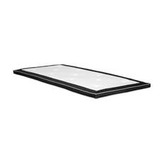 Drömvik Kronos Bäddmadrass 90 cm Polyeter - Grå Mörkgrå