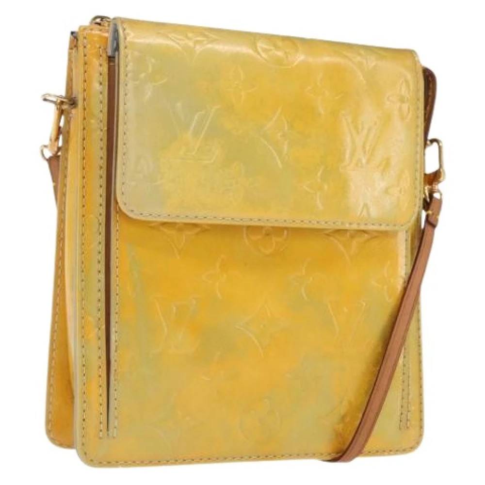 Louis Vuitton Vintage Pre-owned Læder Cross Body Taske - Vintage - Dame - Gul - ONE SIZE - Læder