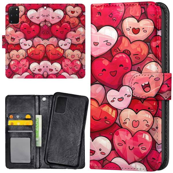 Samsung Galaxy S20 - Mobilcover/Etui Cover Hearts