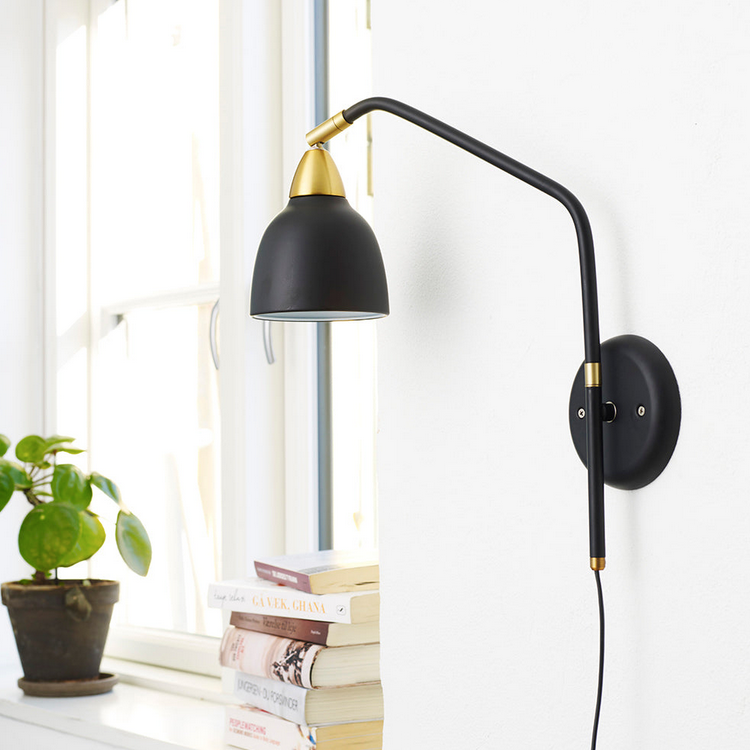 Superliving - Urban Wall Lamp - Flere varianter - Matt Real Black
