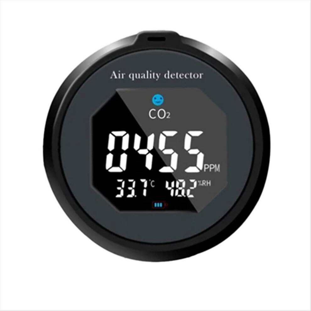 CO2-måler Alarminstrument Multifunktionelt termohygrometer