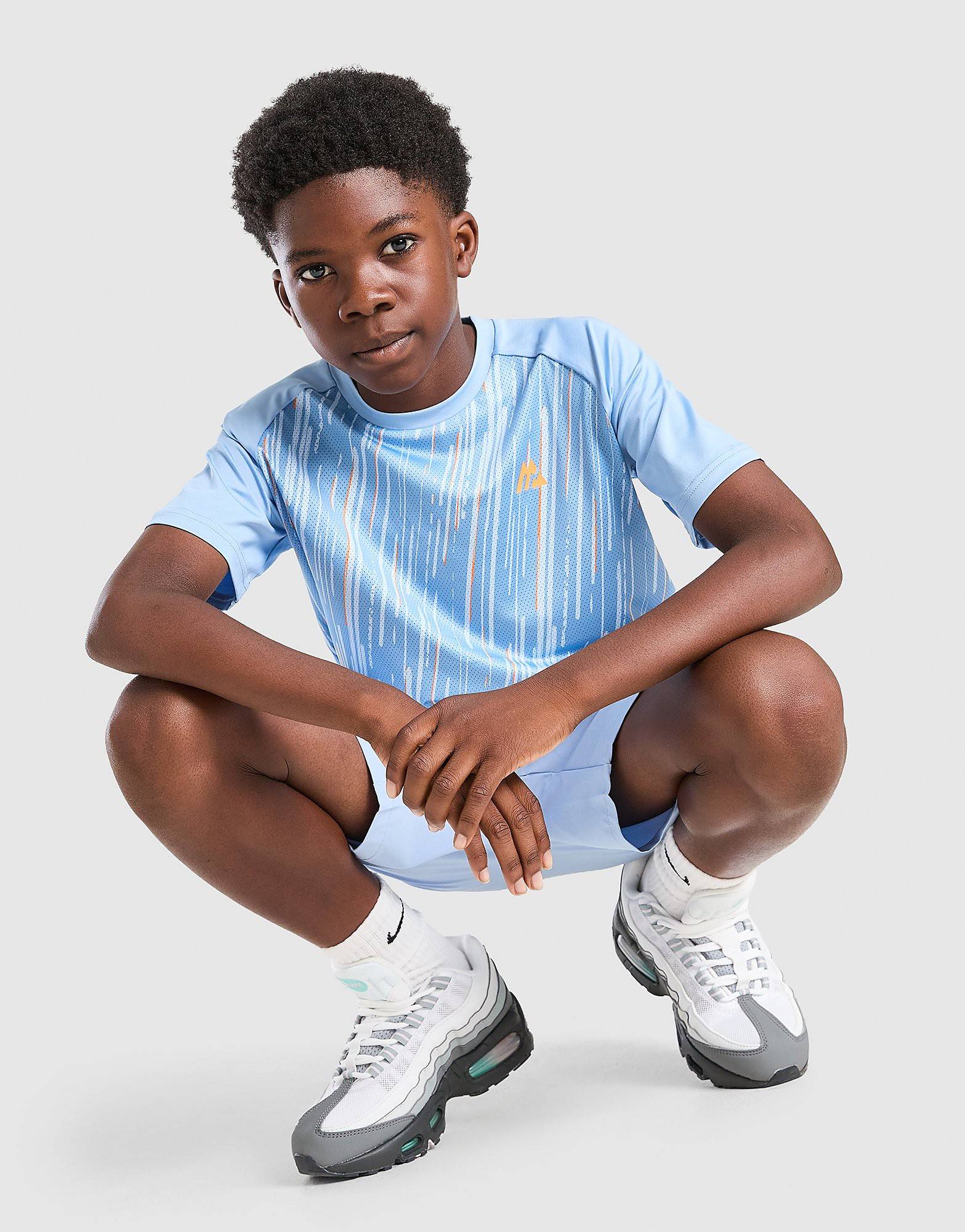 MONTIREX Vigour All Over Print T-Shirt Junior, blå - L