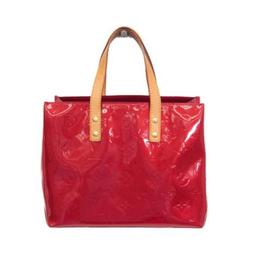 Louis Vuitton Vintage Pre-owned canvas tasker - Vintage - Dame - Rød - ONE SIZE - Tyl