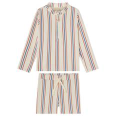 Kuling Madagaskar UV-set Blue/red Stripe | Vit | 86/92 cm