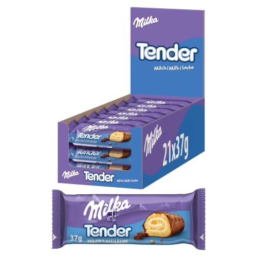 Milka Tender Milch, 37 g (21er-Pack)