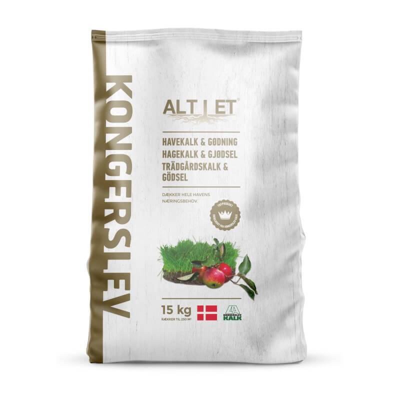 Kongerslev havekalk + gødning 15 kg.