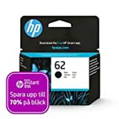 HP 62 original bläckpatroner (för HP OfficeJet 200, 5740; HP ENVY 5540, 5640, 7640) svart