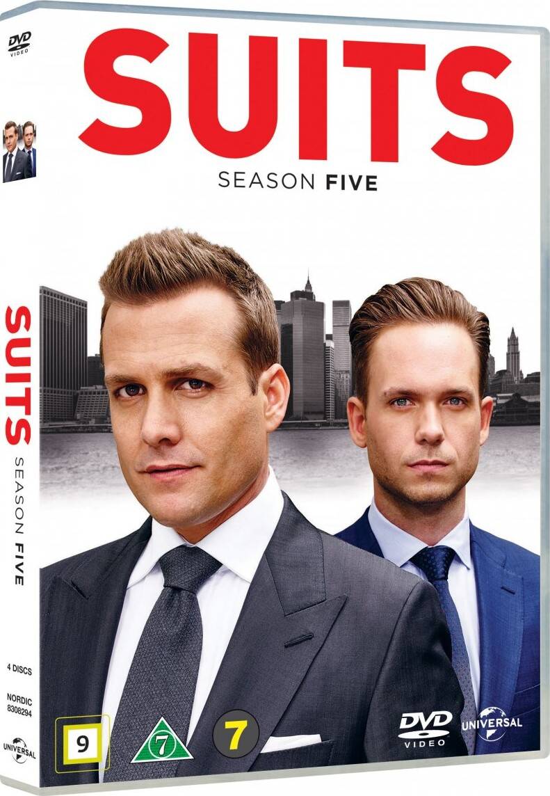 Suits - Sæson 5 - DVD - Tv-serie
