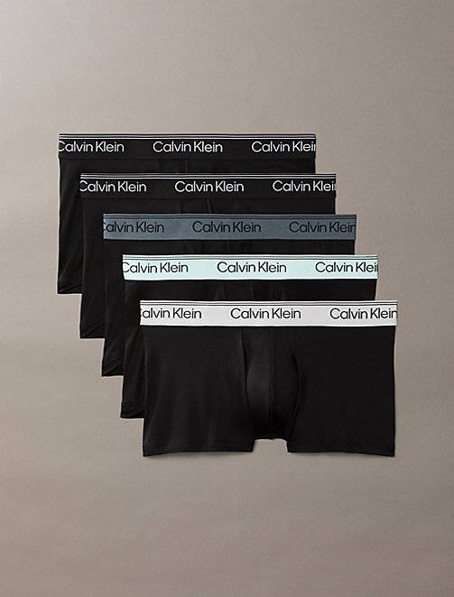 5 Pack Low Rise Trunks - Micro Stretch - Multi - XS
