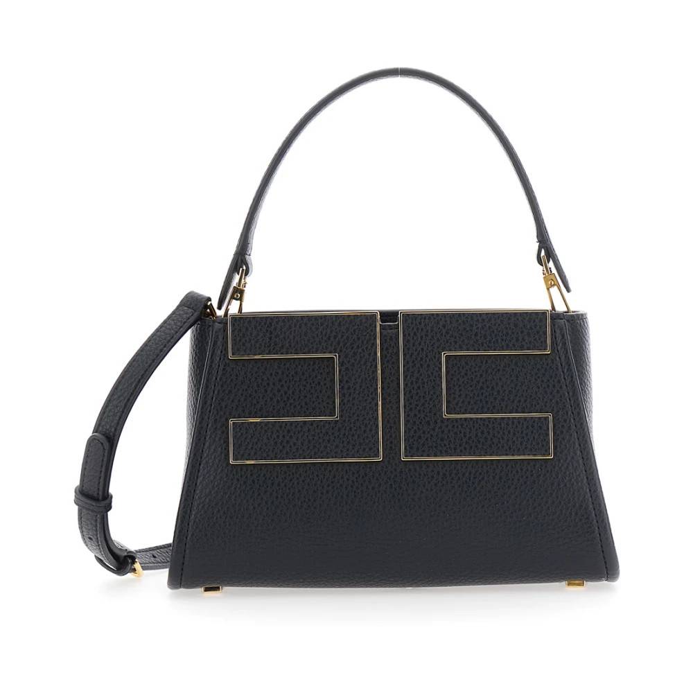 Elisabetta Franchi - Logo Tote Väskor - Dam - ONE Size - Läder