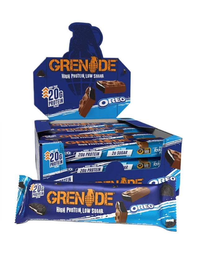 Grenade - Protein Bars, OREO (EAN 5060811383261) - 12 x 60g (OREO (EAN 5060811383261) - 12 x 60g)