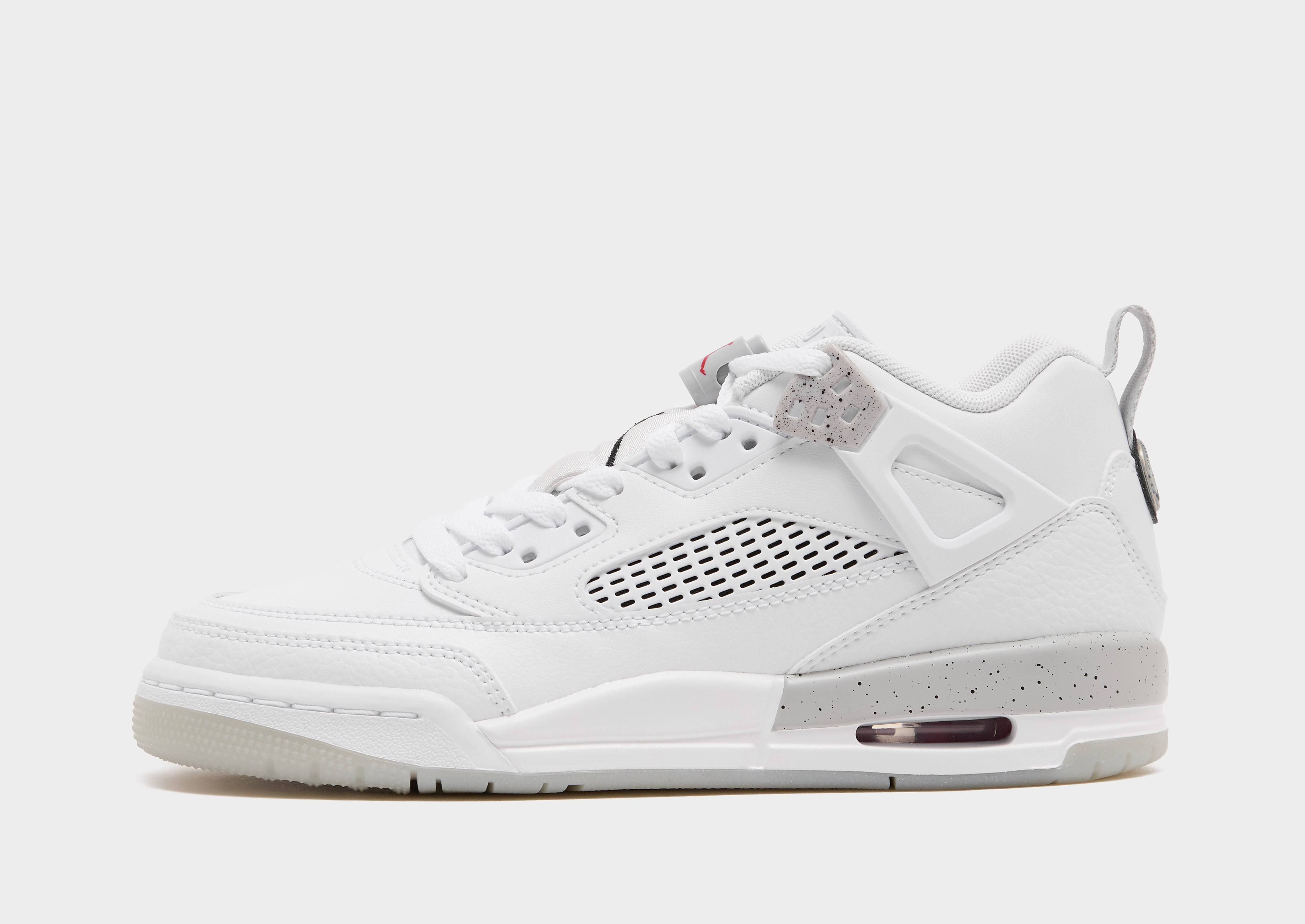 Jordan Spizike Low Junior, Hvid