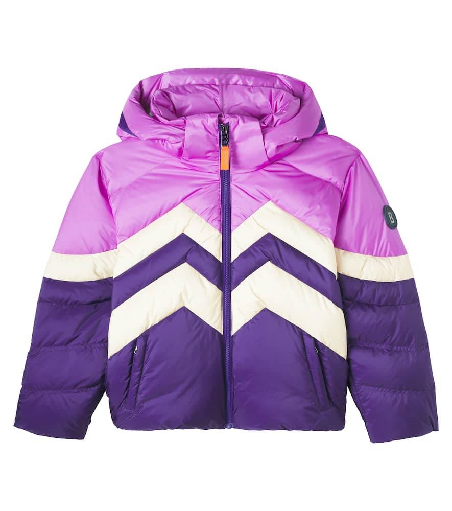 Bogner Kids Maddy chevron down ski jacket