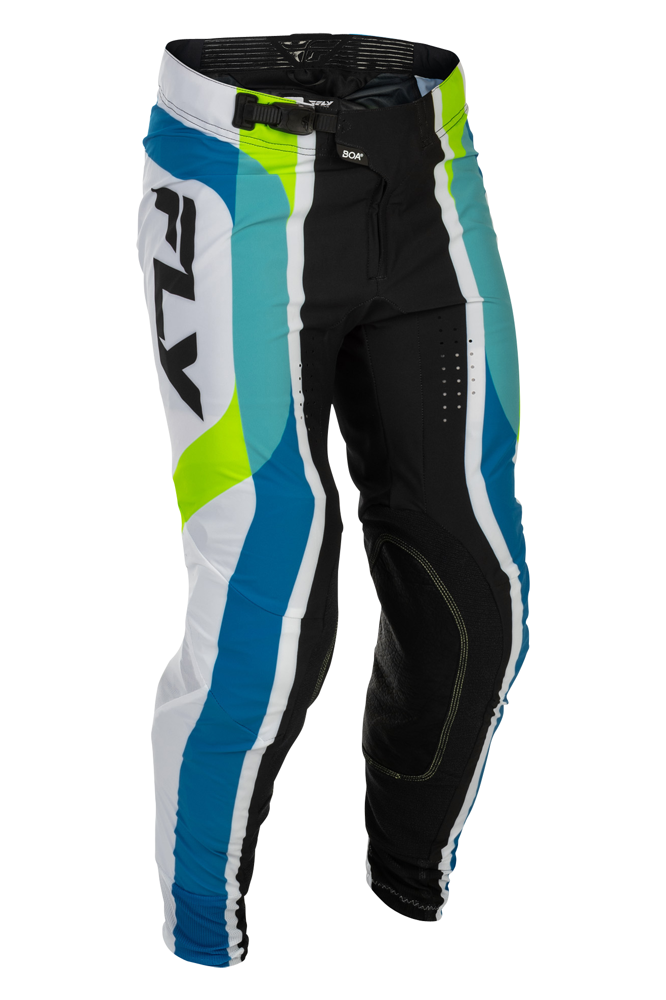 FLY Racing Lite Current Begränsad Upplaga V26 Crossbyxor Vit/Lime/Blå34