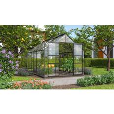 Vitavia Mars 9900 Växthus Härdat glas Svart - 9,9 m2 -
