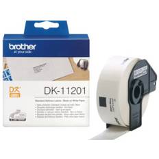 Brother DK-11201 etiketbånd Sort på hvid