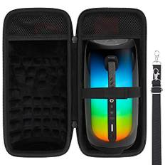 co2CREA Hart Reise Schutz Hülle Etui Tasche für JBL Pulse 5 Wasserdichter Bluetooth-Lautsprecher, Nur Tasche