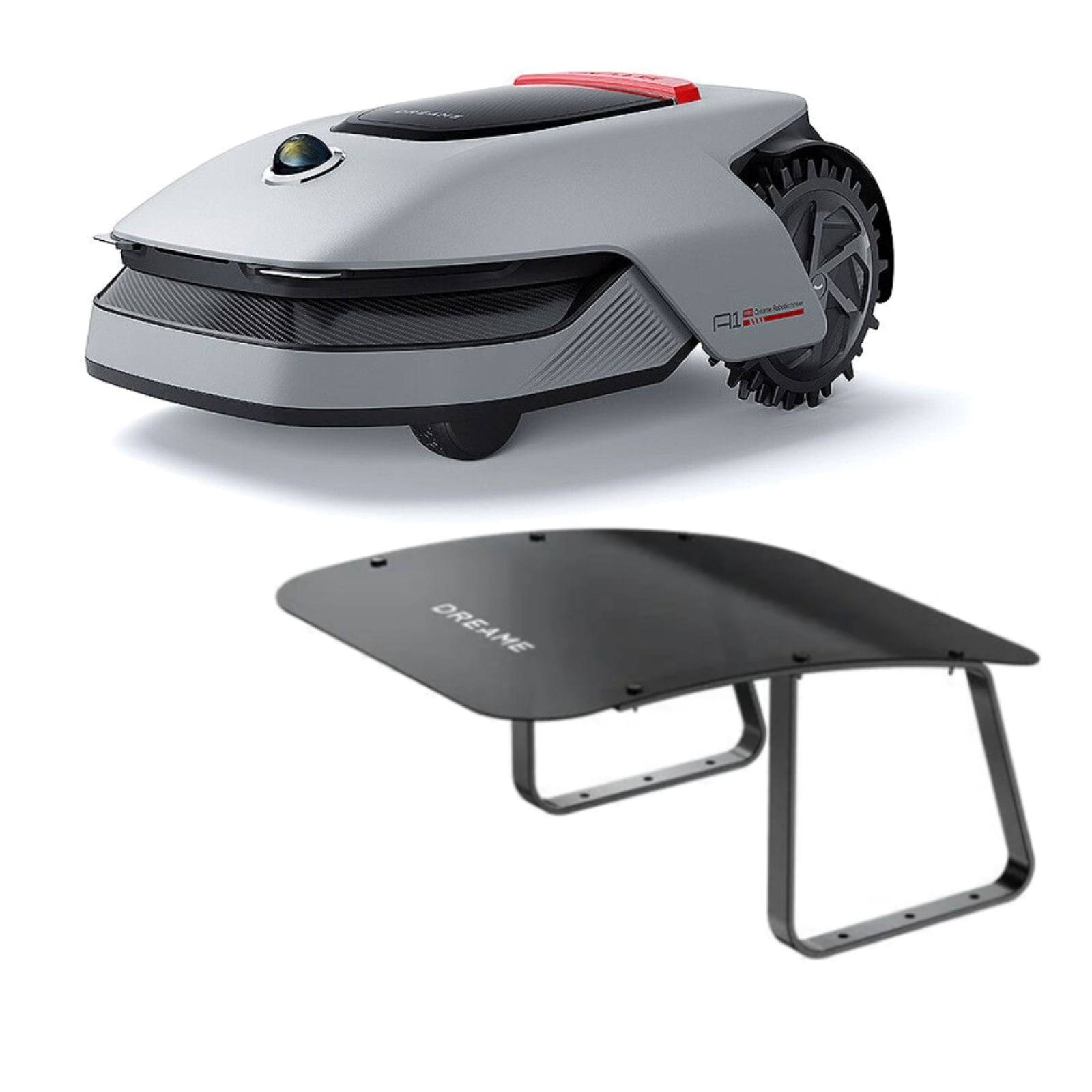 Dreame - A1 Pro Robotplæneklipper + Garage – Pakke - Fri fragt og klar til levering - Prismatch