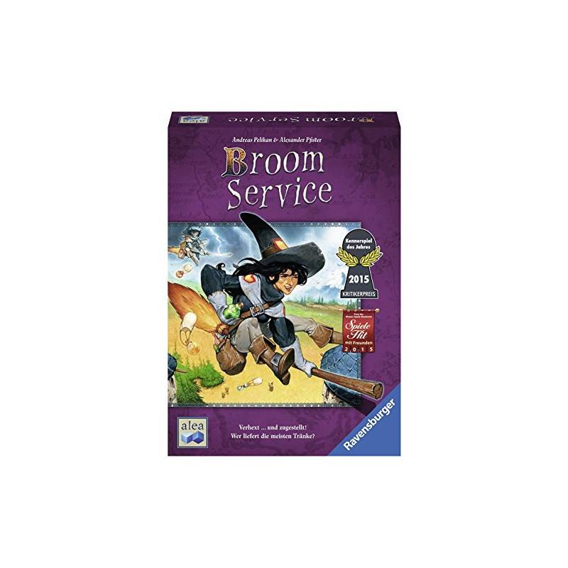 Ravensburger Alea 26917 - Broom Service, Brettspiel, Kennerspiel...