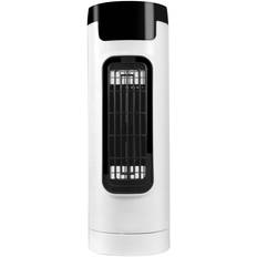 Pelarfläkt, bord, Vit/Svart, 30W