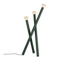Lambert & Fils - Parc 5, Green Body, White (Cord And Switch) - Standerlamper - Adrien Rovero - Grøn