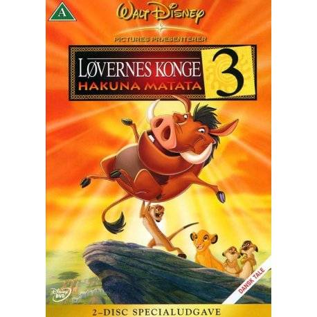 Løvernes Konge 3: Hakuna Matata "DVD"
