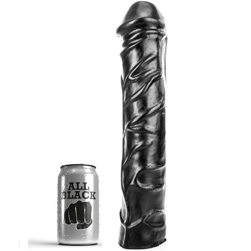All Black Fistingdildo 32 cm – Mjuk och stor