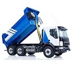 LESU 1/14 6 x 6 hydraulisk RC dumper lastbil metall fjärrkontroll tippare bilmodell